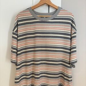 Urban Outfitters striped baggy tee